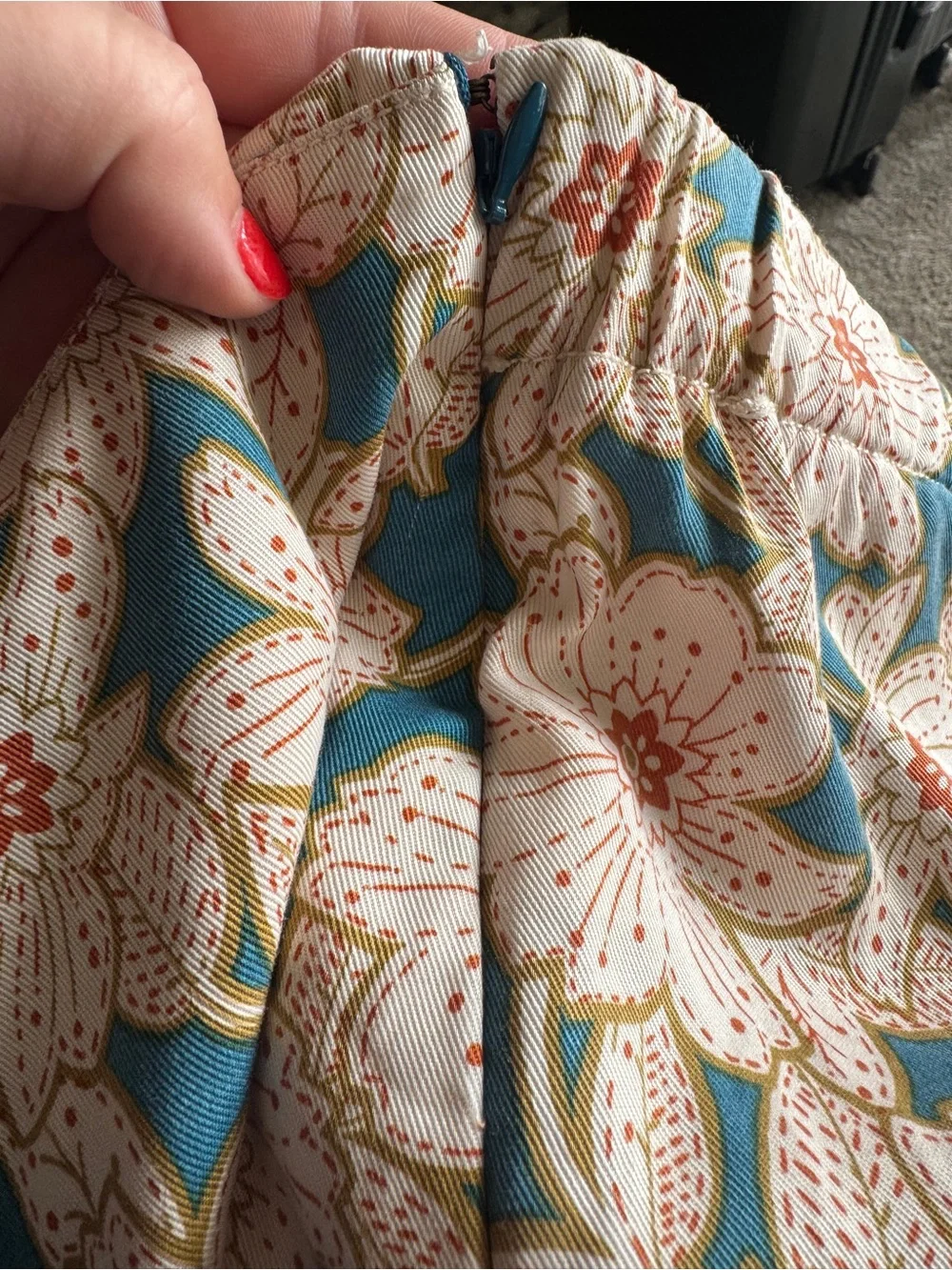 Anthropologie Georgine Skirted Shorts -Floral Wrap Tie-Front Skort in
